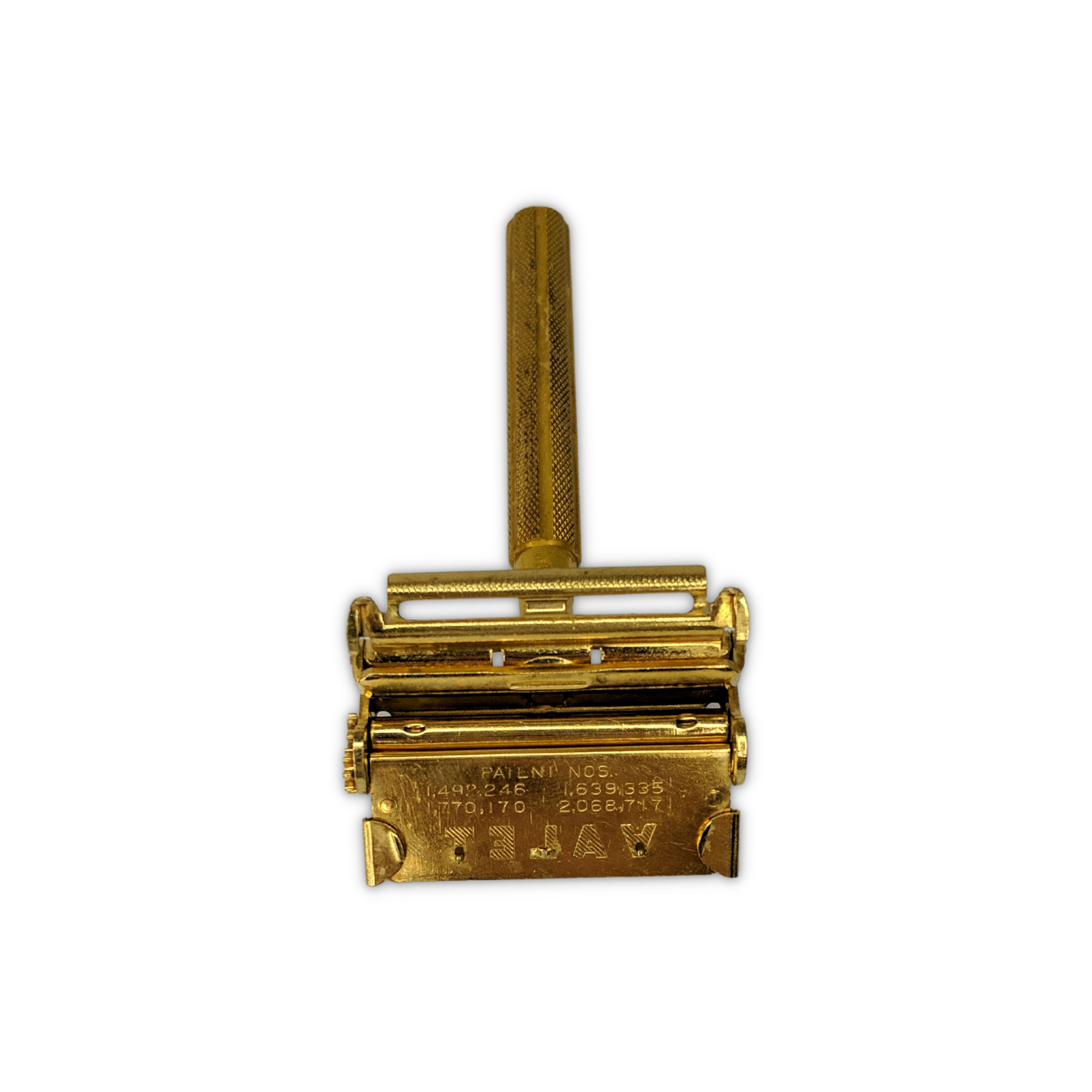 Vintage Safety Razor - Goldfinger Valet