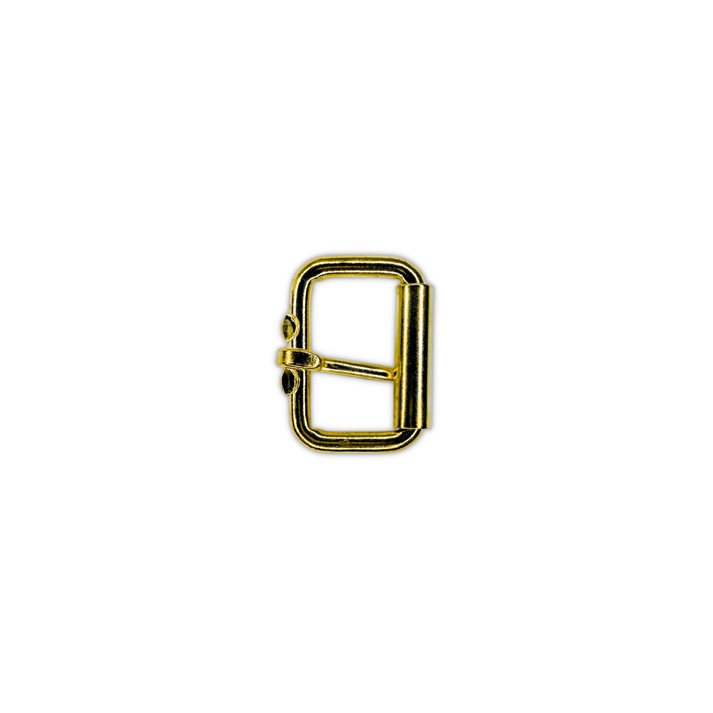 1-1/2 " Brass Plated Belt Buckle