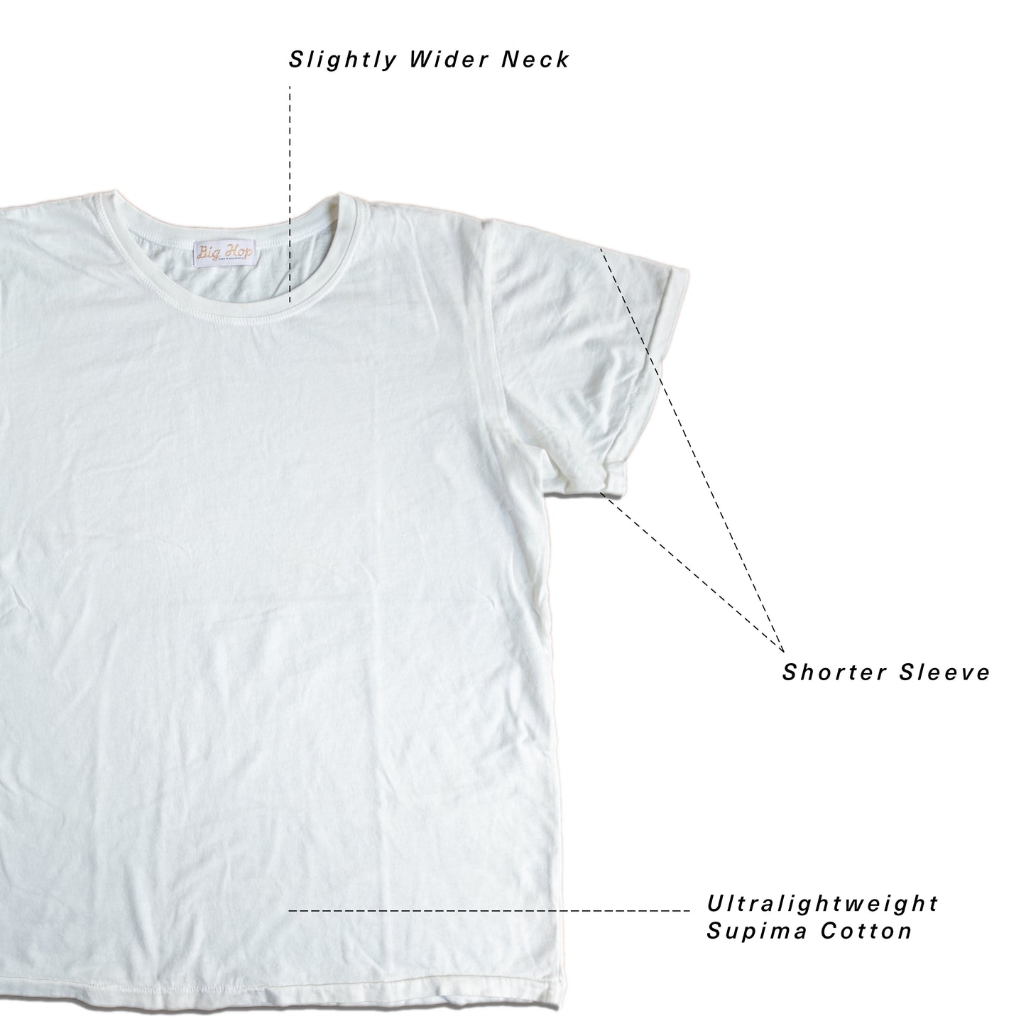 Big Hop Greaser T - White