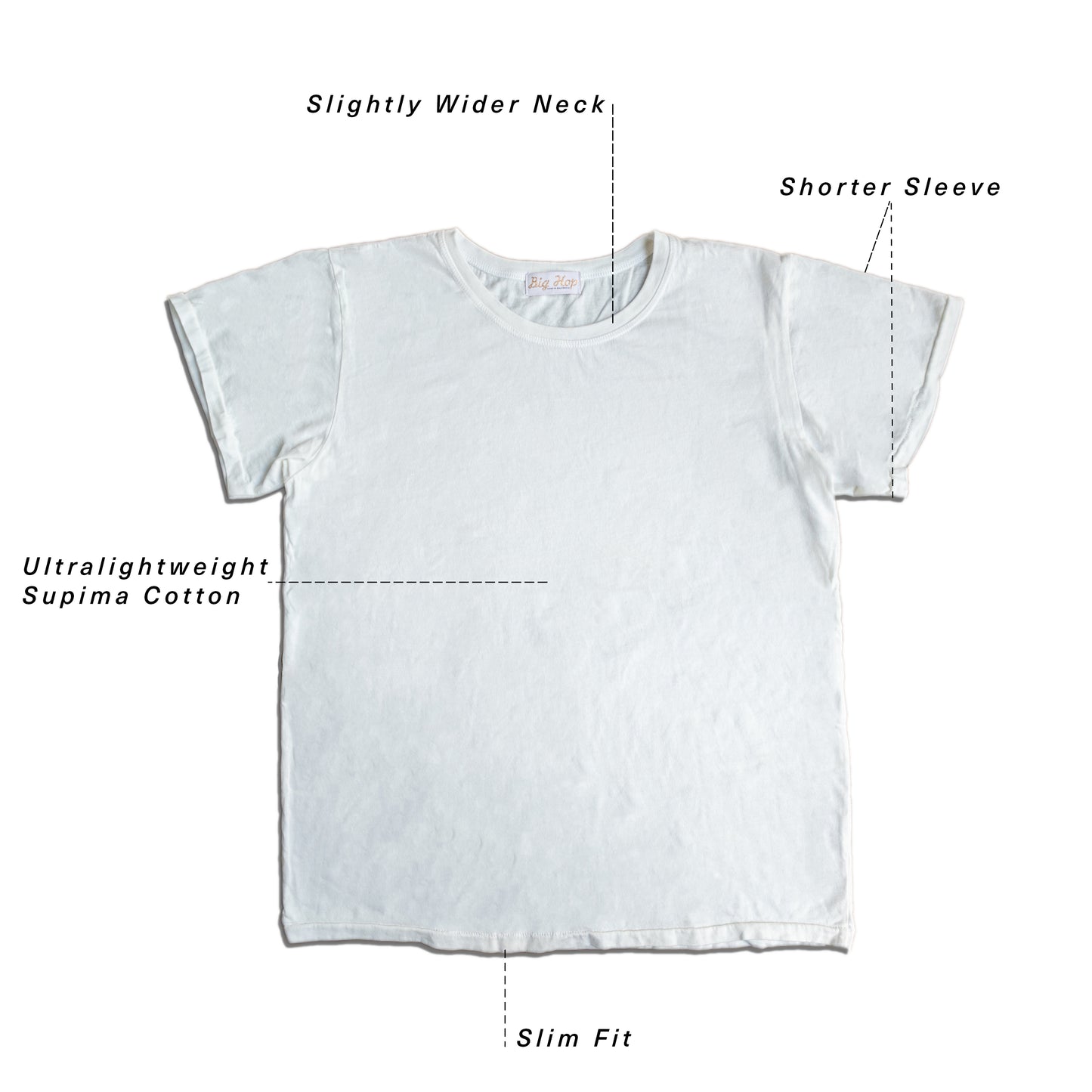 Big Hop Greaser T - White